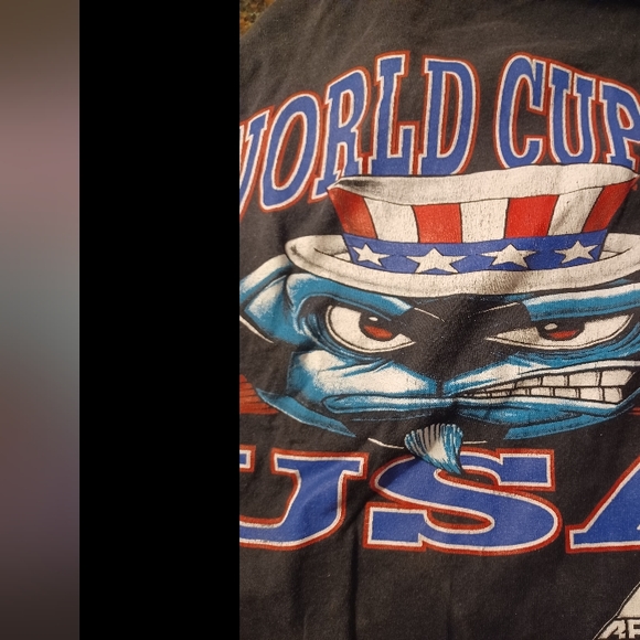 Vintage usa world cup 94 t shirt sz.large - Picture 4 of 5